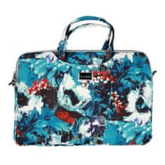 MG Wonder Briefcase torba za prenosnik 17'', white poppies