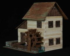 WALACHIA vodni mlin, leseni komplet za lepljenje