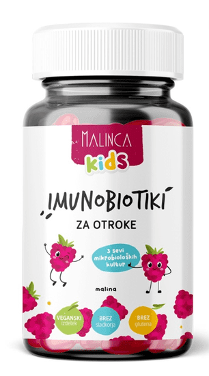 MALINCA Kids imunobiotiki, za otroke, 30/1