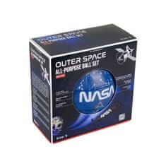 NASA OUTER SPACE večnamenski komplet žog z ročno tlačilko 