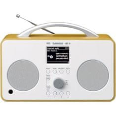 LENCO Internetni radio z DAB+ Lenco PIR-645WH, bela/les