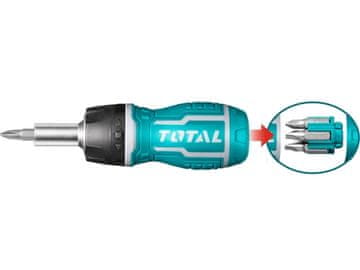 Total Izvijač z ragljo TACSDS1726 8-v-1 izvijač z ragljo