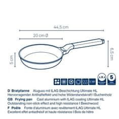 Kela Ponev Vitana iz litega aluminija sive barve 20 x 5 cm KL-10083
