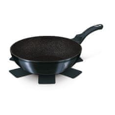 Berlingerhaus Wok z marmornato površino 28 cm Metallic Line Aquamarine Edition BH-1875