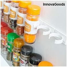 InnovaGoods Stojalo za začimbe InnovaGoods IG114086 Bela Samolepilno