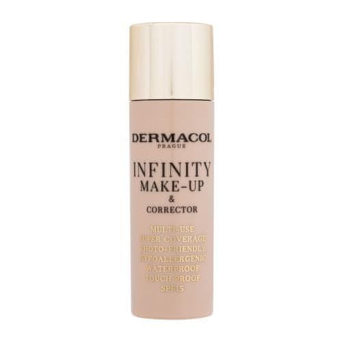 Dermacol Infinity Make-Up & Corrector visoko prekriven puder in korektor 2v1 20 g