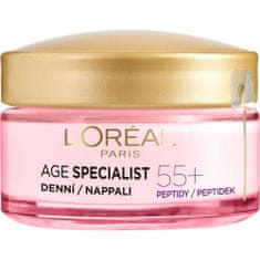 Loreal Paris Age Specialist 55+ Anti-Wrinkle Brightening Care osvetljevalna krema za obraz proti gubam 50 ml za ženske