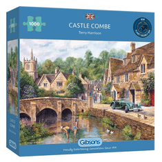Gibsons Puzzle Castle Combe, Anglija 1000 kosov