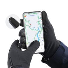 MG Anti-slip rokavice za zaslone na dotik XL, črna