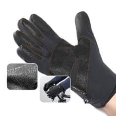 MG Anti-slip rokavice za zaslone na dotik XL, črna