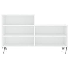 Vidaxl Omarica za čevlje bela 102x36x60 cm inženirski les