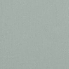 Greatstore Kolesarska prikolica siva oxford tkanina in železo