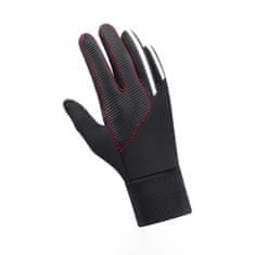 MG Non-slip rokavice za zaslone na dotik S, črna