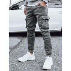 Dstreet Moške izolirane bojne hlače SIMM sive barve ux4050 XXL