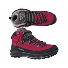Grisport Čevlji treking čevlji češnjevo rdeča 39 EU Rubino Scamosciato