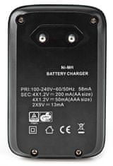 Nedis Polnilec baterij BACH07 NiMH / AA /AAA / E-Block