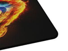 Genesis igralna podloga za miško CARBON 500 M FIRE G2 300x250 mm