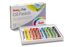Pentel Umetniški oljni pasteli 12 kosov