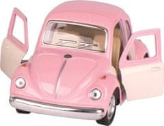 Goki Volkswagen Beetle classic (1967) za vzvratno navijanje - roza