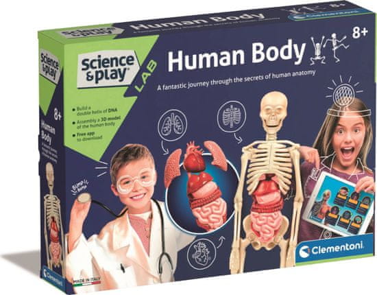 Clementoni Science&Play Laboratory: človeško telo