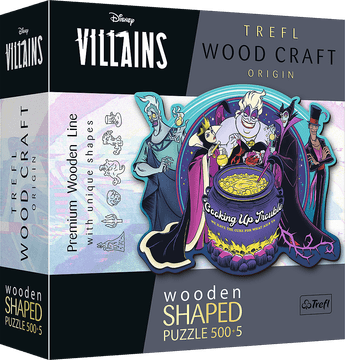 Trefl Wood Craft Origin Puzzle Villains: Forging Pickles 505 kosov