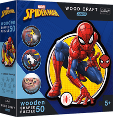 Trefl Wood Craft Junior Puzzle Spiderman: The Force 50 kosov