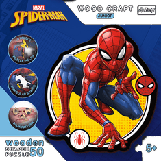 Trefl Wood Craft Junior Puzzle Spiderman: The Force 50 kosov