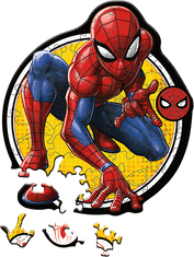 Trefl Wood Craft Junior Puzzle Spiderman: The Force 50 kosov