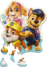 Trefl Lesena sestavljanka Junior 50 kosov Funny Paw Patrol/Pavčja patrulja 19,5x23,5cm