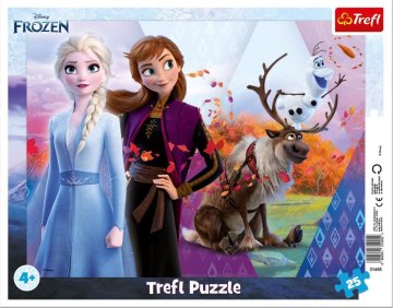 Trefl Ledeno kraljestvo Puzzle II. 25 kosov