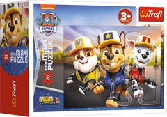 Trefl Minipuzzle miniMAXI 20 kosov Paw Patrol/Pavčja patrulja 4 vrste