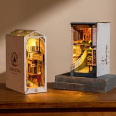 Robotime Igrača Bookstop miniaturna hiška Sončno mesto
