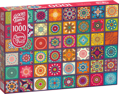 Cherry Pazzi Puzzle Kvadrati z okraski 1000 kosov