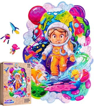 Puzzler Lesene barvne uganke - Space Adventurer