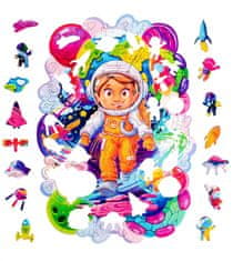 Puzzler Lesene barvne uganke - Space Adventurer