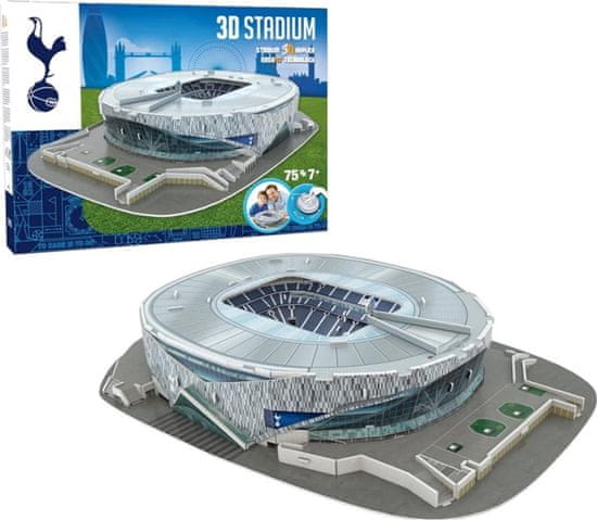 STADIUM 3D REPLICA 3D sestavljanka Stadion Tottenham Hotspur - Tottenham Hotspur FC 75 kosov