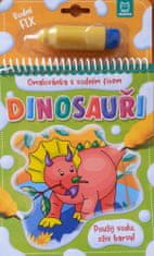 Dinozavri - Barvanje z vodnim markerjem
