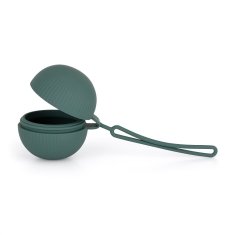 Petite&Mars PETITE&amp;MARS Silikonski etui za dudo Misty Green 0m+