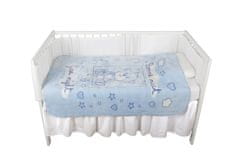 BabyMatex odejica Shell blue 80x100 cm