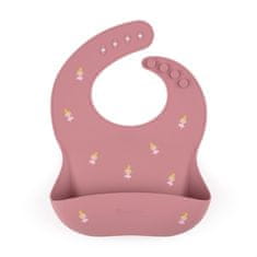 Petite&Mars PETITE&amp;MARS silikonski slinček Take&amp;Match Rose Princesses 6m+