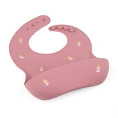 Petite&Mars PETITE&amp;MARS silikonski slinček Take&amp;Match Rose Princesses 6m+