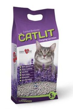 Catlit mačja stelja s sivko za mačke 4kg/5l