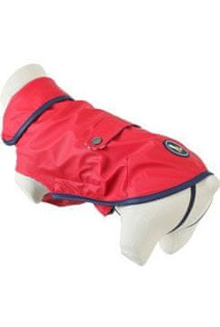 Zolux Dežni plašč za pse ST MALO rdeč 30cm