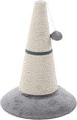 Flamingo Elmo Cat Scratching Post White/Grey 45cm