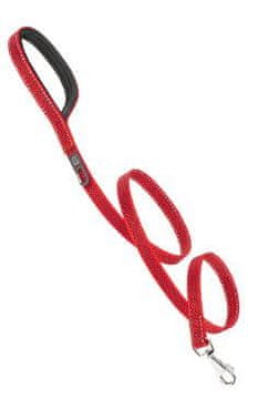 Ferplast Odsevni povodec DAYTONA DELUXE G15/120 redFP