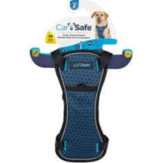 Company of Animals CarSafe Varnostni pas za avto, preizkušen pri trku, ekstra majhen, modri COA