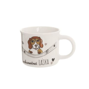 Orion Keramični vrč 100ml Endless Love Dog