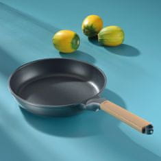 Kela Wok Vitana iz litega aluminija sive barve 30 x 10 cm KL-10087