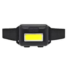 shumee mini naglavna svetilka - COB 3xAAA, 3 načini delovanja
