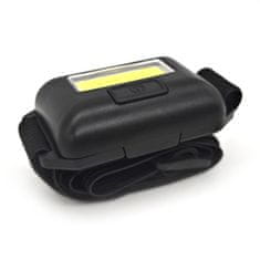 shumee mini naglavna svetilka - COB 3xAAA, 3 načini delovanja